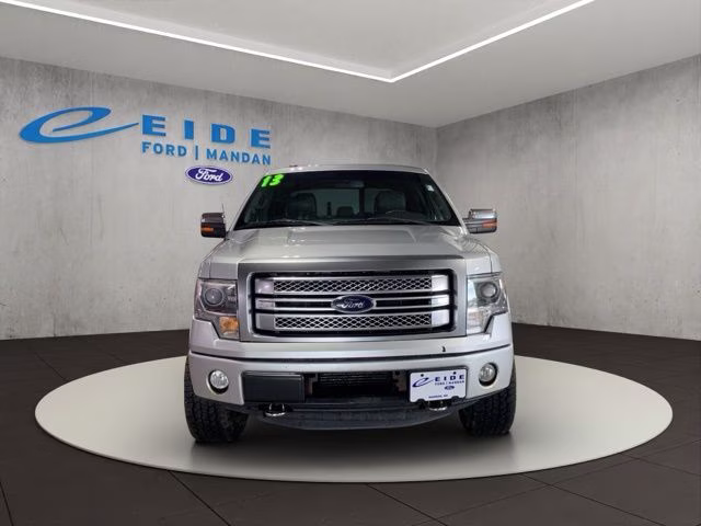 2013 Ingot Silver Ford F-150 Platinum 4X4 Truck