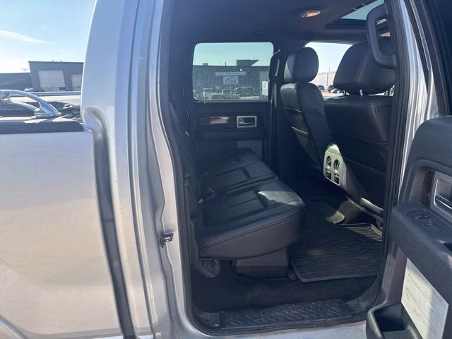 2013 Silver Ford F-150 Platinum 4X4 Truck