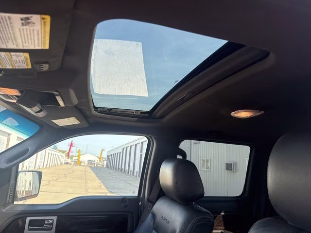 2013 Silver Ford F-150 Platinum 4X4 Truck