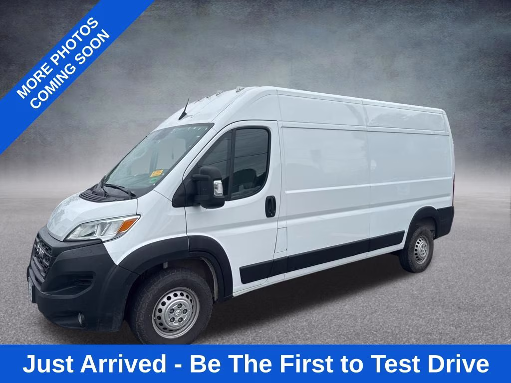 2025 Bright White Clearcoat Ram ProMaster 2500 High Roof FWD Van