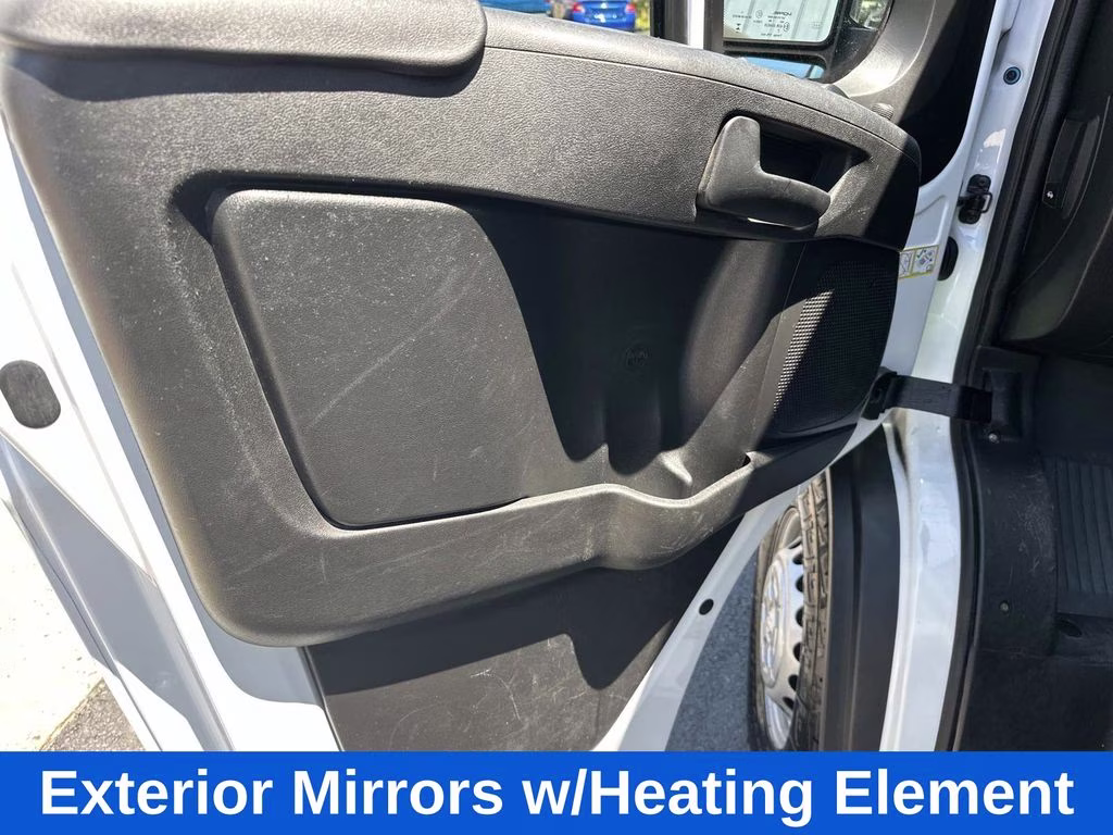 2025 Bright White Clearcoat Ram ProMaster 2500 High Roof FWD Van