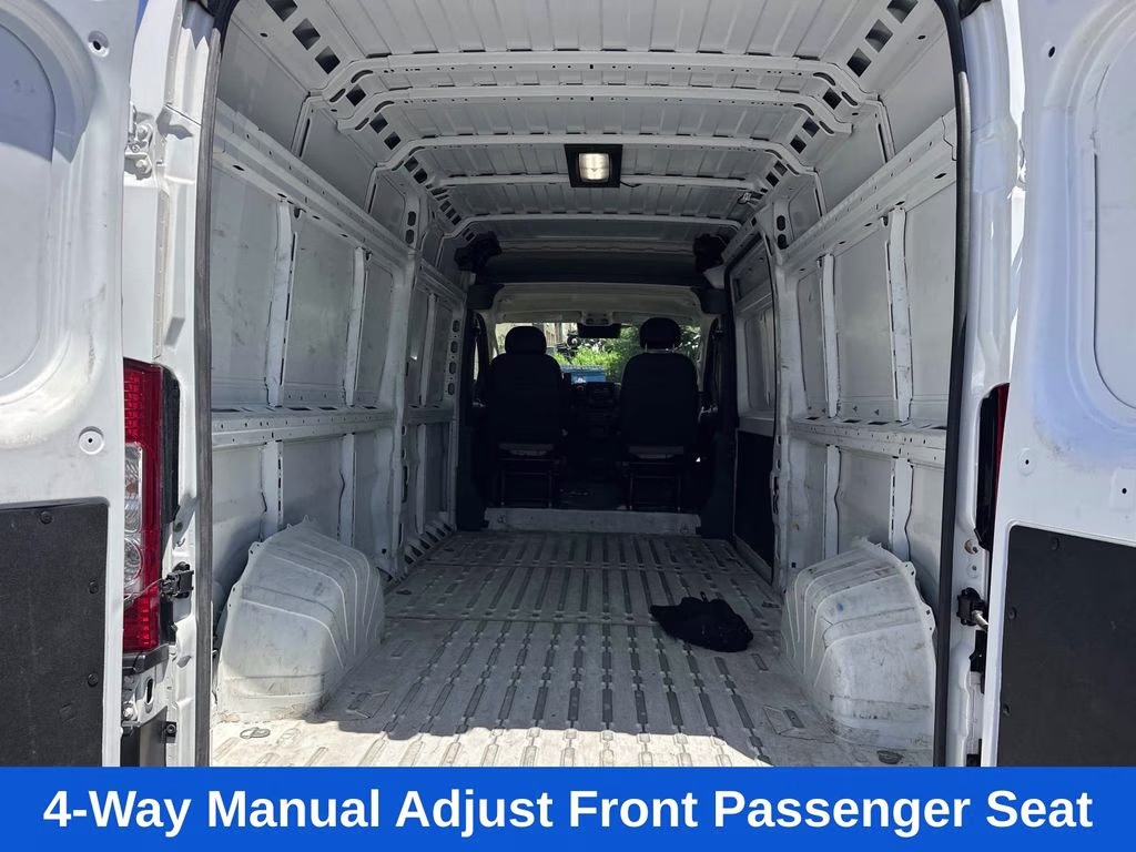 2025 Bright White Clearcoat Ram ProMaster 2500 High Roof FWD Van