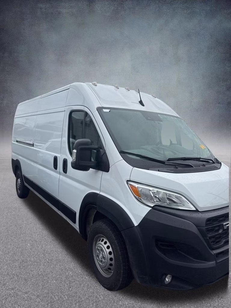 2025 Bright White Clearcoat Ram ProMaster 2500 High Roof FWD Van
