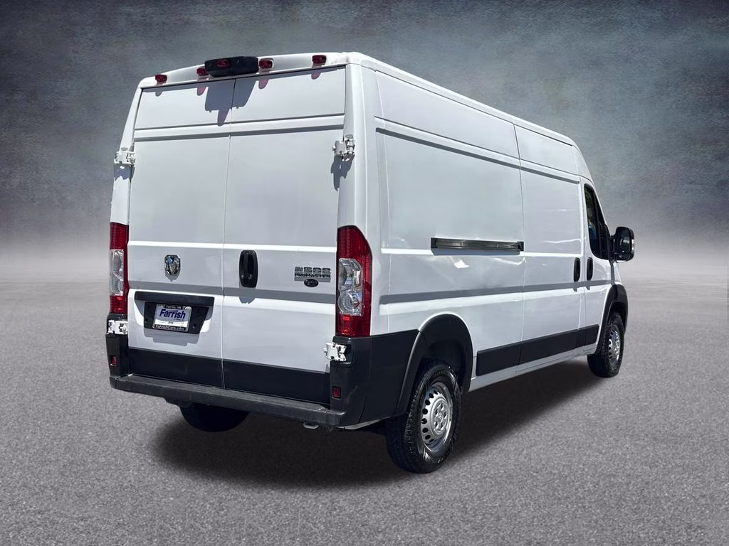 2025 Bright White Clearcoat Ram ProMaster 2500 High Roof FWD Van