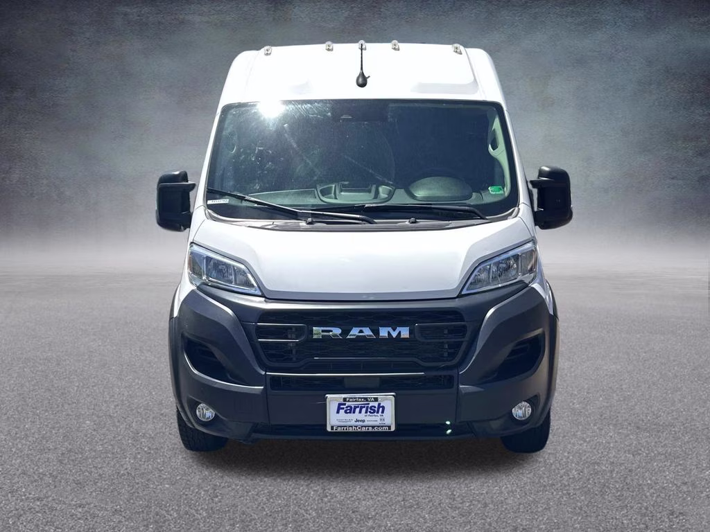 2025 Bright White Clearcoat Ram ProMaster 2500 High Roof FWD Van