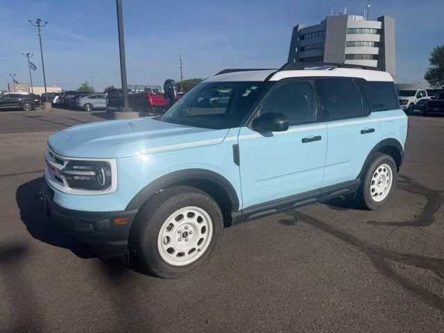 2023 Robins Egg Blue Ford Bronco Sport Heritage 4X4 SUV