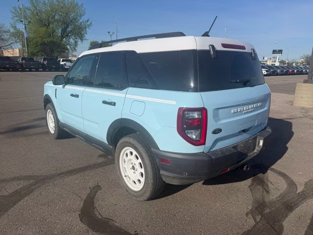 2023 Robins Egg Blue Ford Bronco Sport Heritage 4X4 SUV