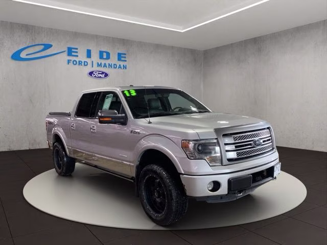 2013 Ingot Silver Ford F-150 Platinum 4X4 Truck