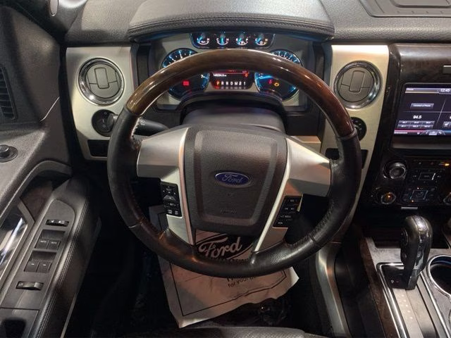 2013 Ingot Silver Ford F-150 Platinum 4X4 Truck