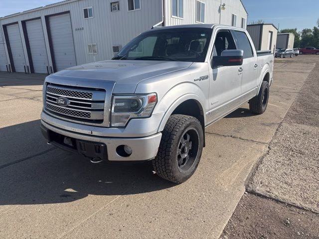 2013 Ingot Silver Metallic Ford F-150 Platinum 4X4 Truck