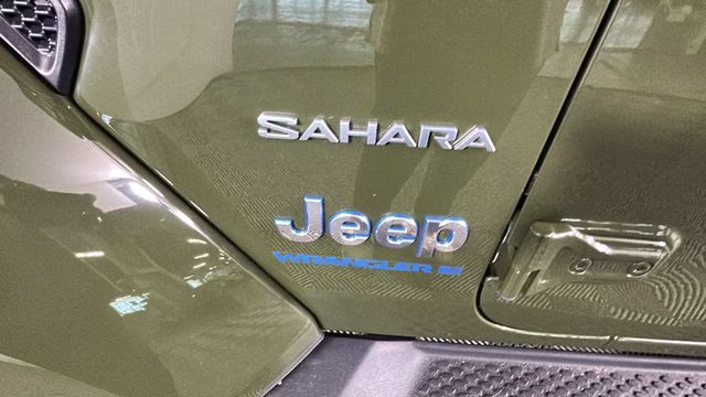 2023 Sarge Green Clearcoat Jeep Wrangler Sahara 4xe 4X4 SUV