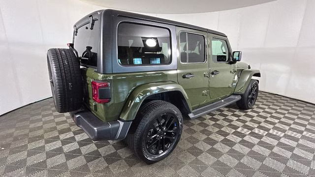 2023 Sarge Green Clearcoat Jeep Wrangler Sahara 4xe 4X4 SUV