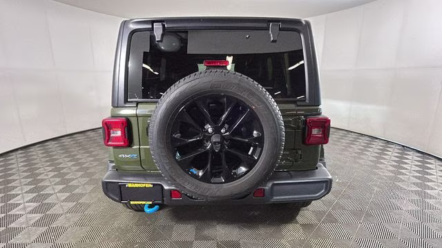2023 Sarge Green Clearcoat Jeep Wrangler Sahara 4xe 4X4 SUV
