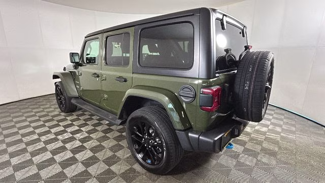2023 Sarge Green Clearcoat Jeep Wrangler Sahara 4xe 4X4 SUV