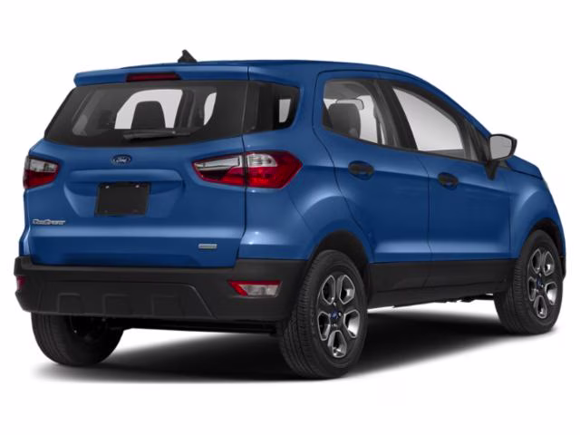 2021 Lightning Blue Metallic Ford EcoSport S FWD SUV