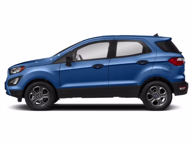 2021 Lightning Blue Metallic Ford EcoSport S FWD SUV