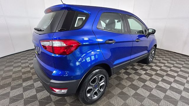 2021 Lightning Blue Metallic Ford EcoSport S FWD SUV