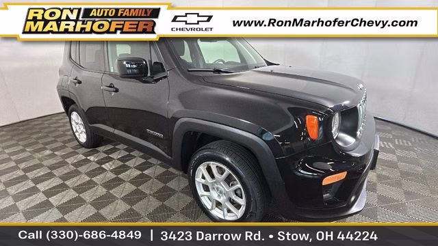 2020 Black Clearcoat Jeep Renegade Latitude 4X4 SUV