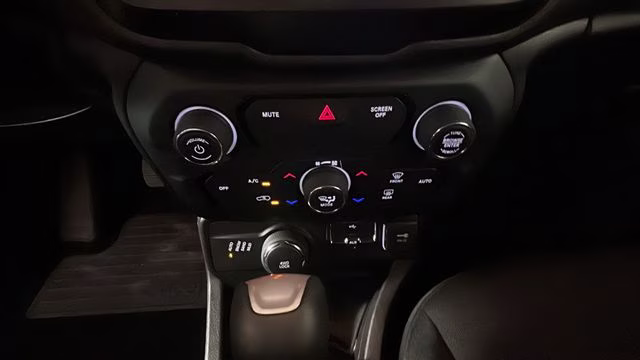 2020 Black Clearcoat Jeep Renegade Latitude 4X4 SUV