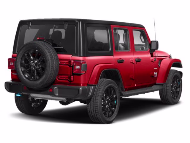 2023 Firecracker Red Clearcoat Jeep Wrangler Base 4xe 4X4 SUV