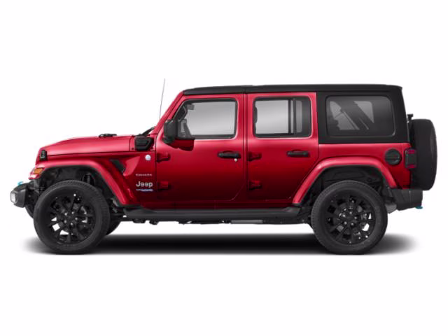 2023 Firecracker Red Clearcoat Jeep Wrangler Base 4xe 4X4 SUV