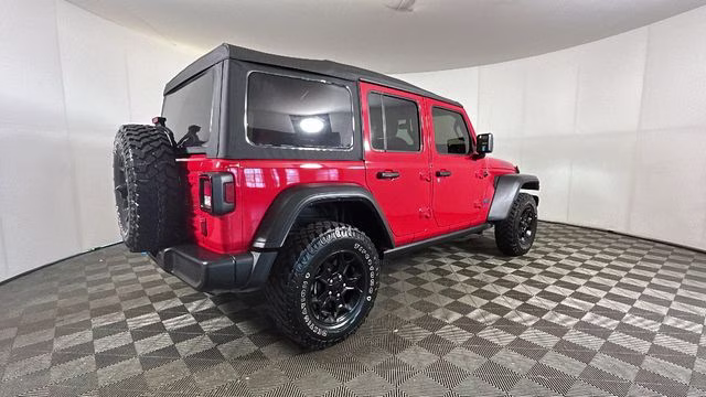 2023 Firecracker Red Clearcoat Jeep Wrangler Base 4xe 4X4 SUV