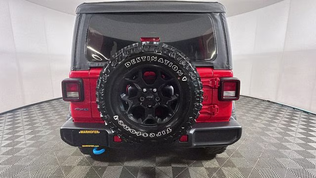2023 Firecracker Red Clearcoat Jeep Wrangler Base 4xe 4X4 SUV