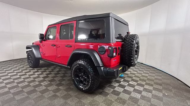 2023 Firecracker Red Clearcoat Jeep Wrangler Base 4xe 4X4 SUV