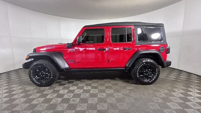2023 Firecracker Red Clearcoat Jeep Wrangler Base 4xe 4X4 SUV