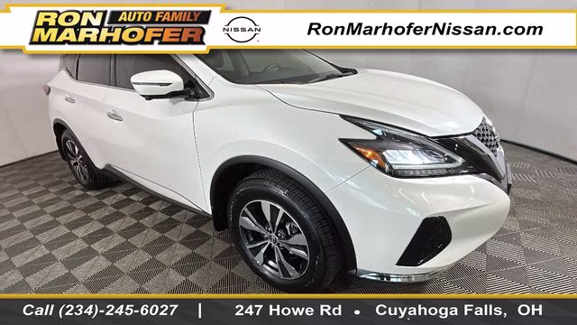 2024 Pearl White Nissan Murano SV AWD SUV