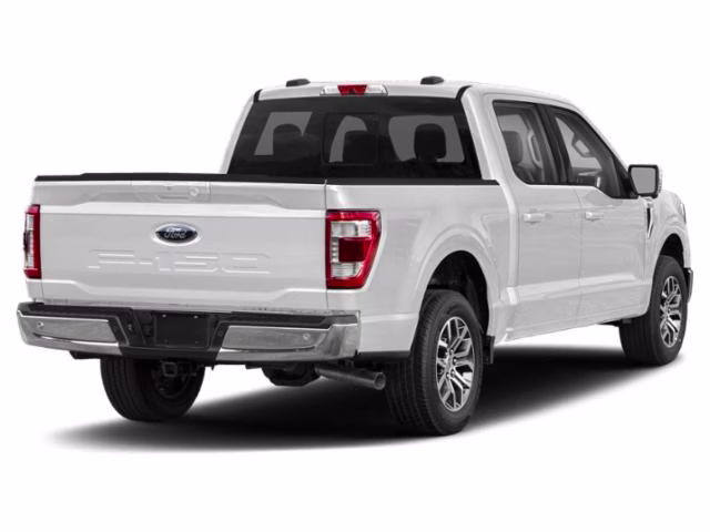 2022 Star White Metallic Tri-Coat Ford F-150 Lariat 4X4 Truck