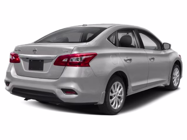 2019 Brilliant Silver Metallic Nissan Sentra SV FWD Sedan