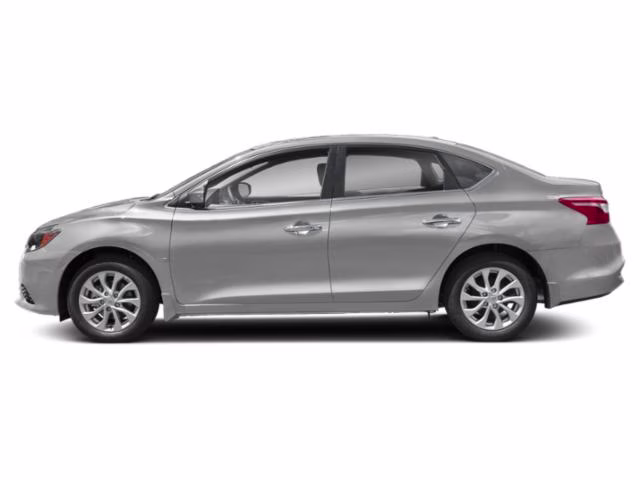 2019 Brilliant Silver Metallic Nissan Sentra SV FWD Sedan