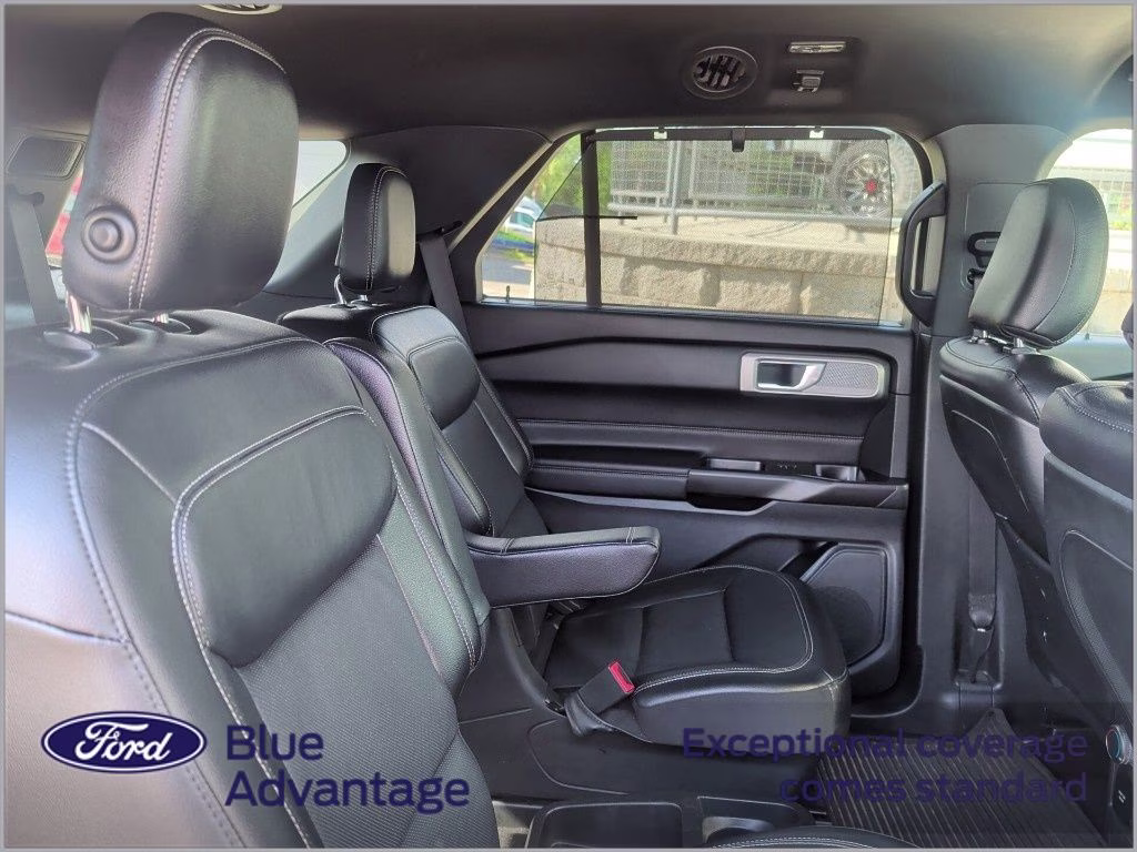 2020 Iconic Silver Metallic Ford Explorer Limited RWD SUV
