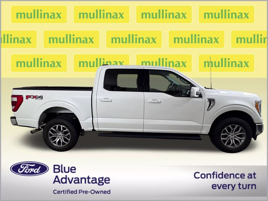 2022 White Metallic Ford F-150 Lariat 4X4 Truck