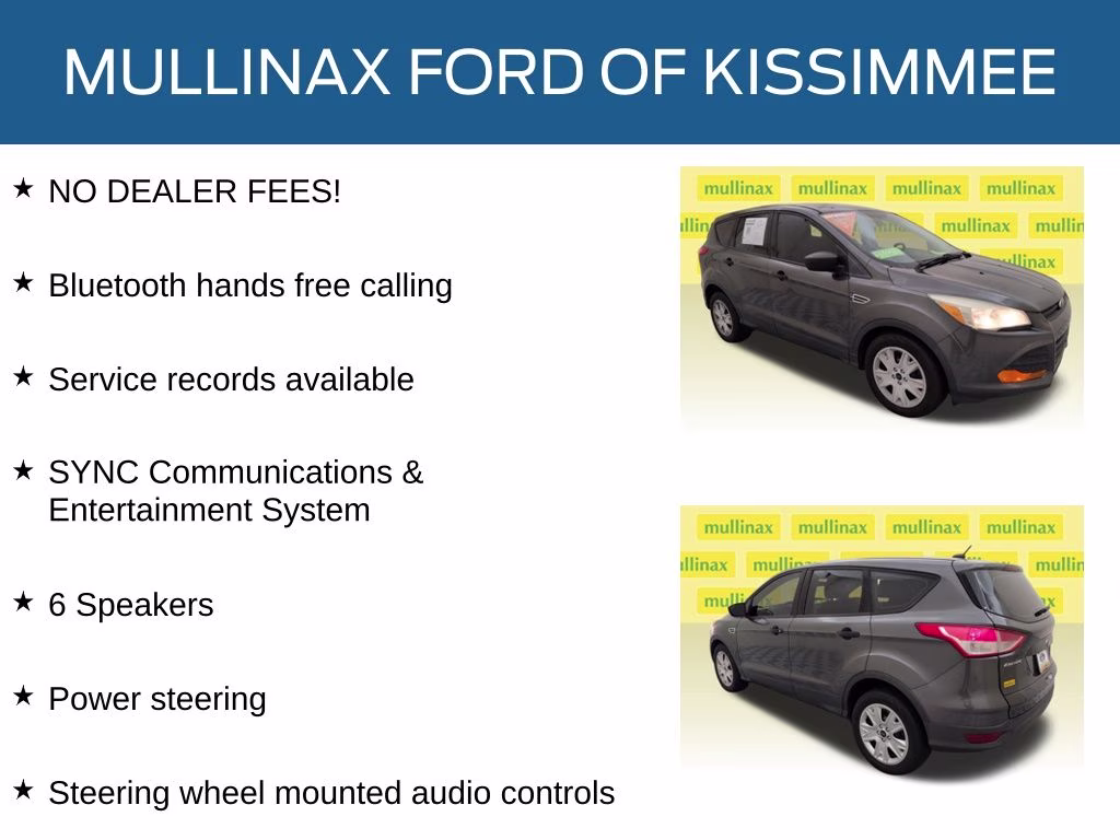 2016 Magnetic Ford Escape S FWD SUV
