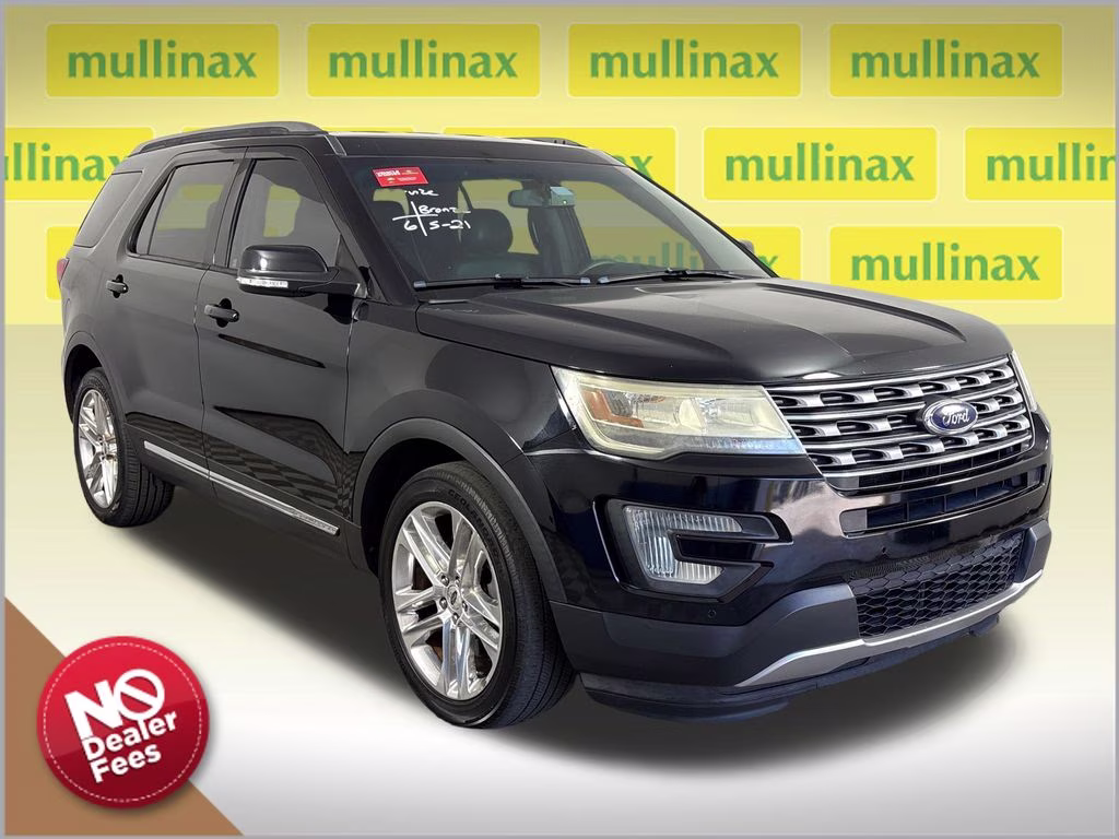 2016 Shadow Black Ford Explorer XLT FWD SUV
