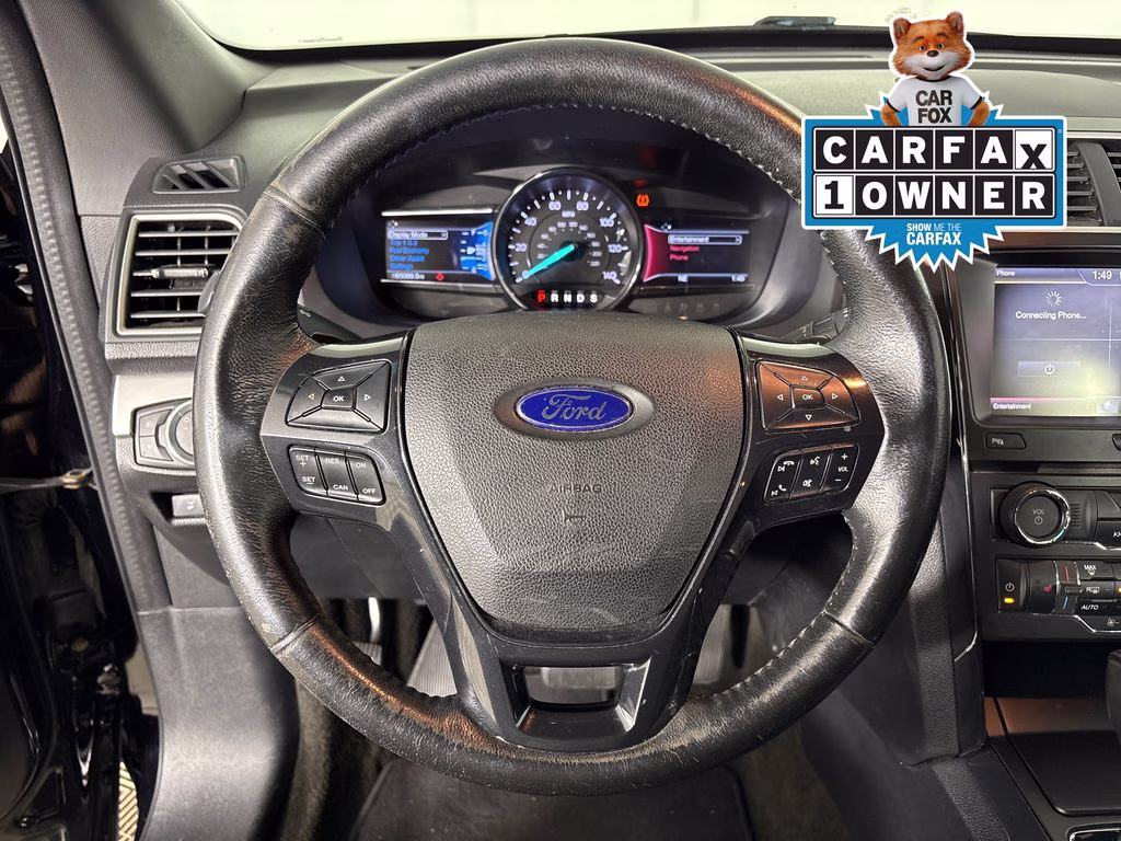 2016 Shadow Black Ford Explorer XLT FWD SUV
