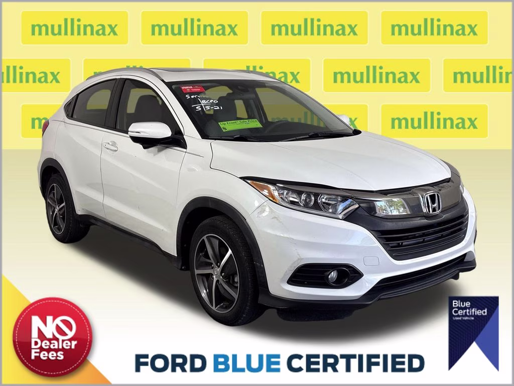 2022 Platinum White Pearl Honda HR-V EX FWD SUV