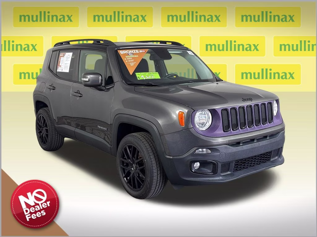 2016 Granite Crystal Metallic Clearcoat Jeep Renegade Latitude 4X4 SUV