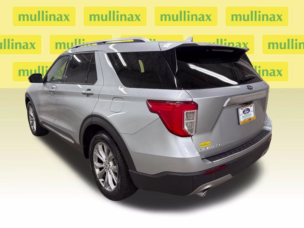 2020 Iconic Silver Metallic Ford Explorer Limited RWD SUV