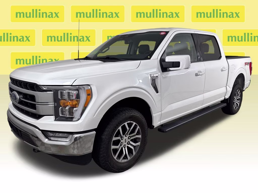 2022 White Metallic Ford F-150 Lariat 4X4 Truck