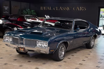 1970 Twilight Blue Oldsmobile 442 - #s Match 455C.I. & TH400, Docs Coupe