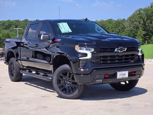 2026 Black Chevrolet Silverado 1500 LT Trail Boss 4X4 Truck