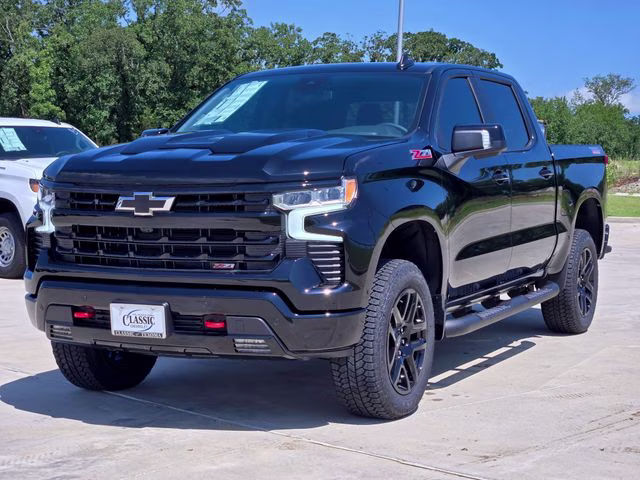 2026 Black Chevrolet Silverado 1500 LT Trail Boss 4X4 Truck