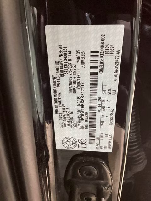 2023 Agate Black Metallic Ford F-150 XLT 4X4 Truck