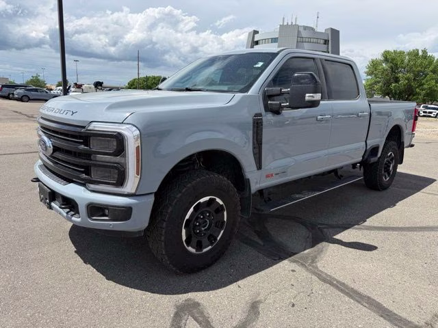 2025 Glacier Gray Met Tri-Coat Ford Super Duty F-250 SRW Platinum 4X4 Truck
