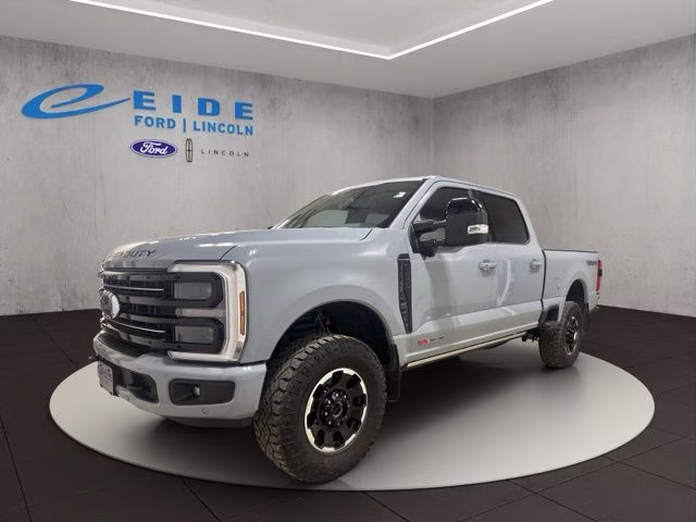 2025 Glacier Gray Met Tri-Coat Ford Super Duty F-250 SRW Platinum 4X4 Truck