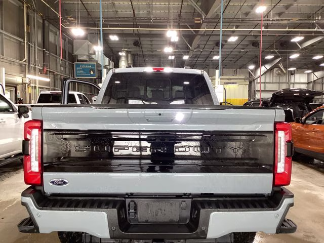 2025 Glacier Gray Met Tri-Coat Ford Super Duty F-250 SRW Platinum 4X4 Truck