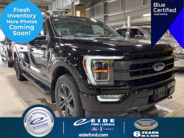 2023 Agate Black Metallic Ford F-150 Lariat 4X4 Truck
